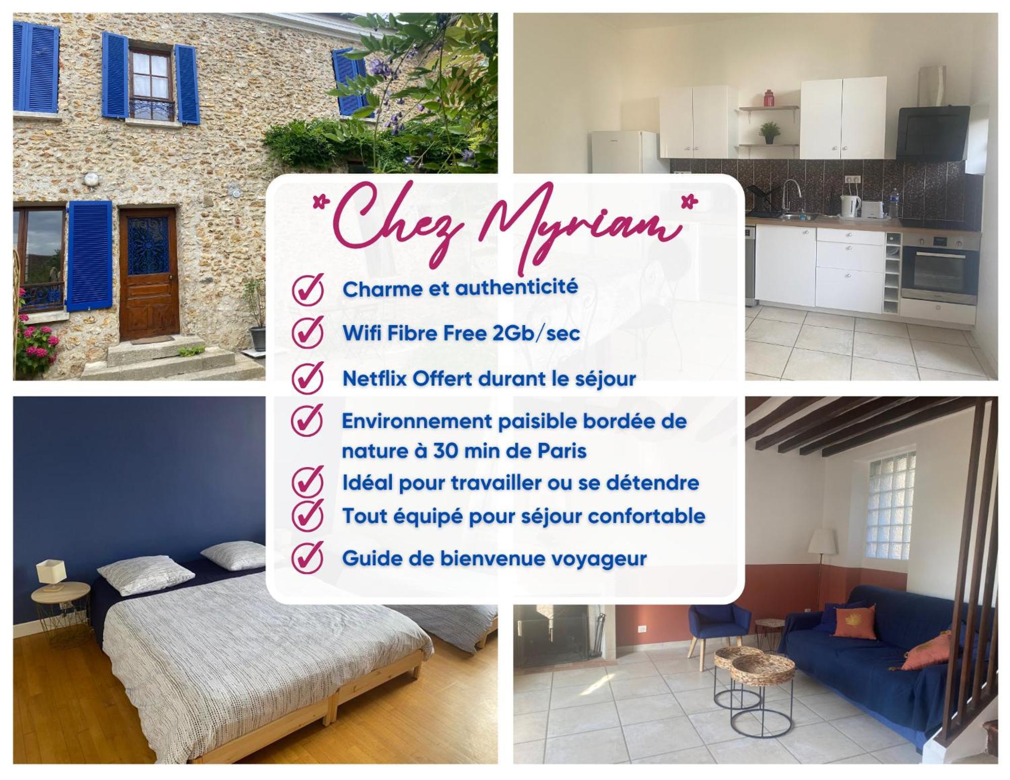 Villa Chez Myriam Orgeval  Exterior foto